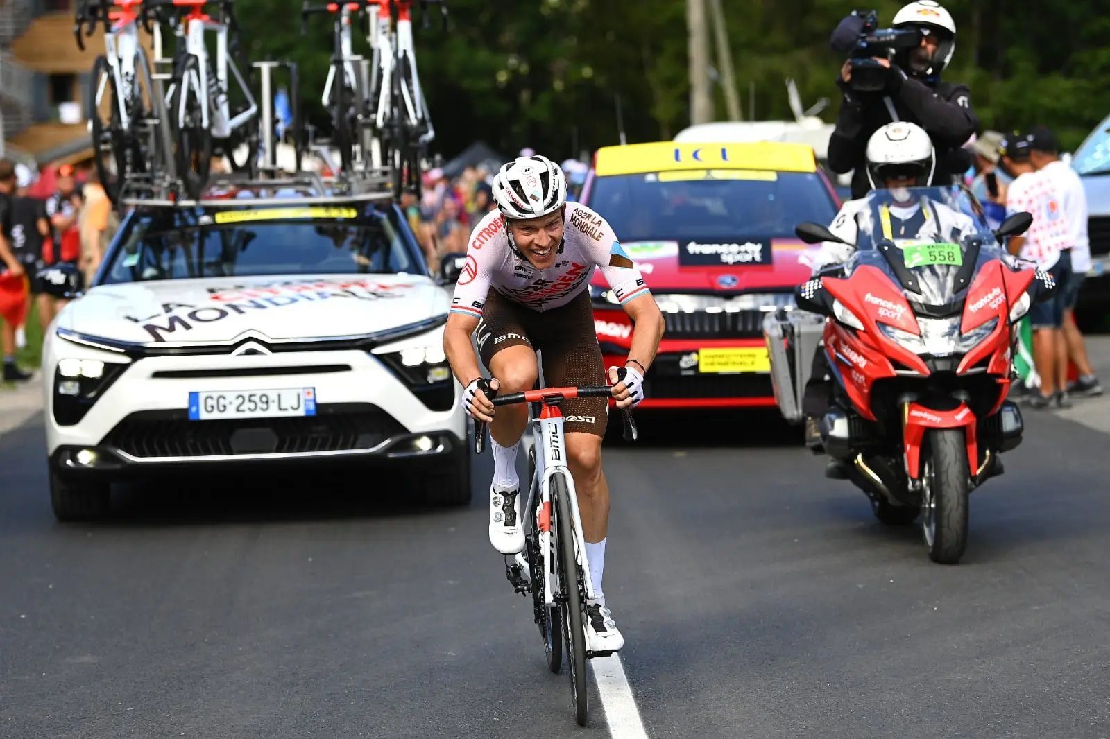 Bob Jungels, 12e du Tour de France