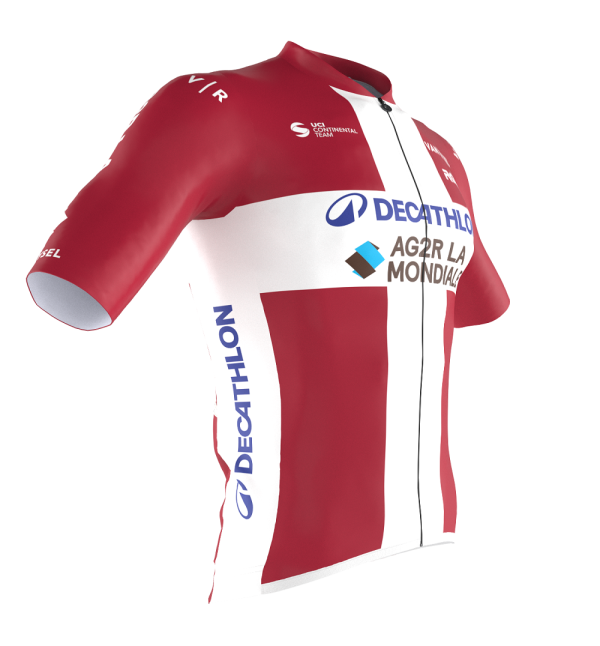 Maillot manches courtes OFFICIEL 2024 Champion du Danemark – Image 2