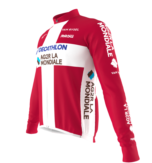 Maillot manches longues OFFICIEL 2024 Champion du Danemark – Image 3