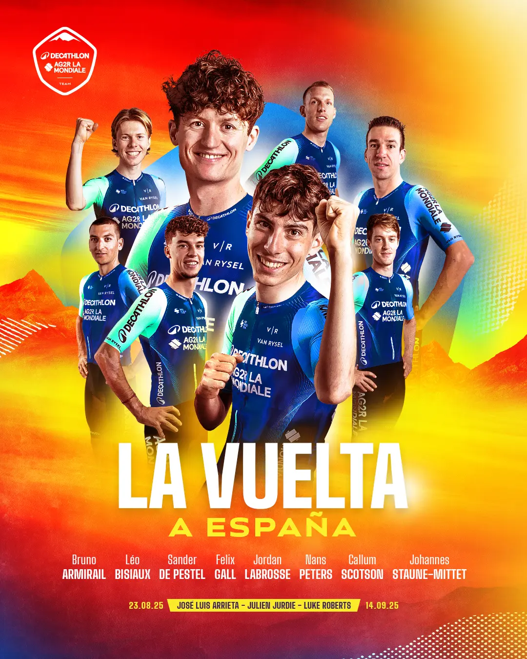 Vuelta a España : notre équipe