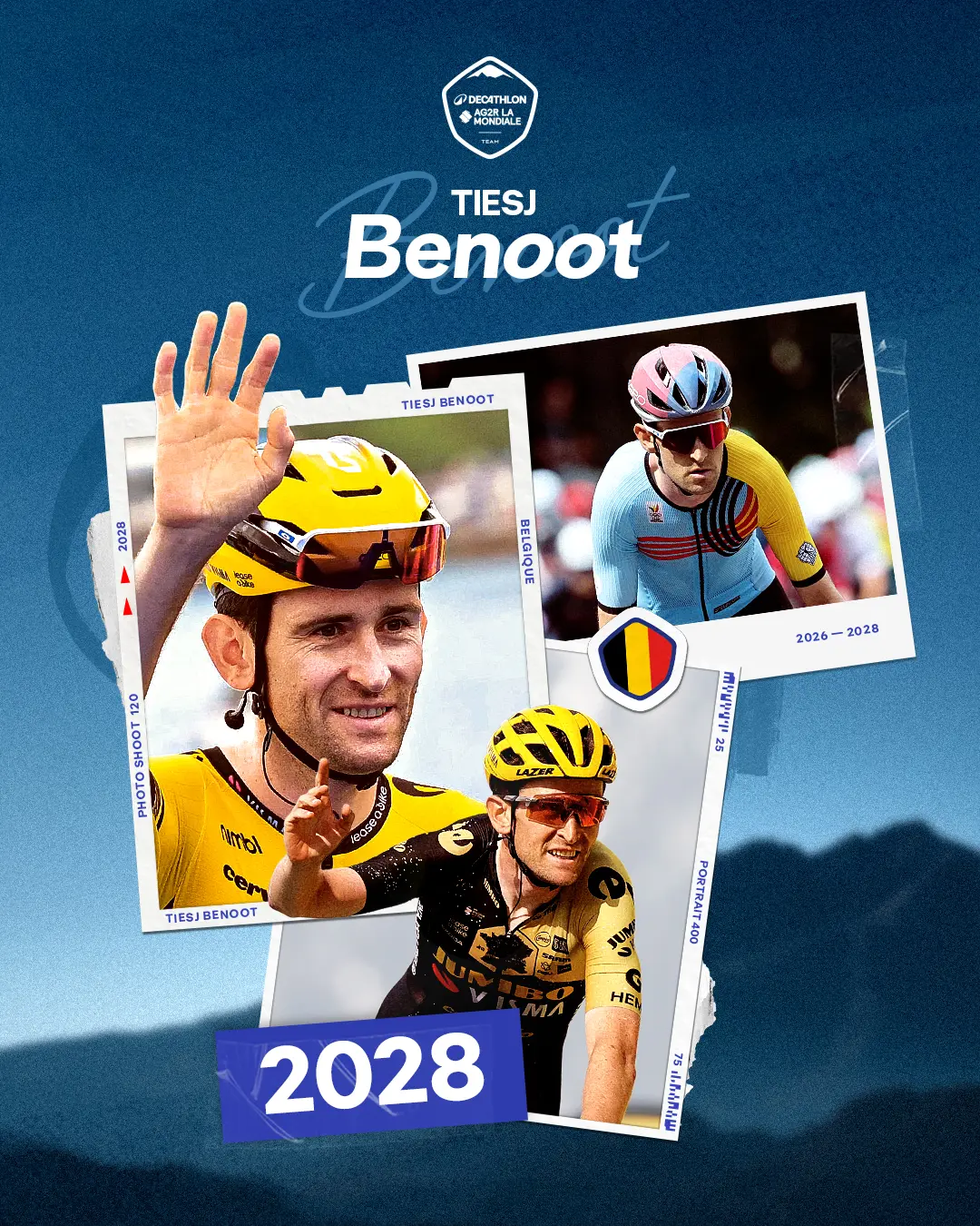 Tiesj Benoot rejoindra DECATHLON CMA CGM en 2026