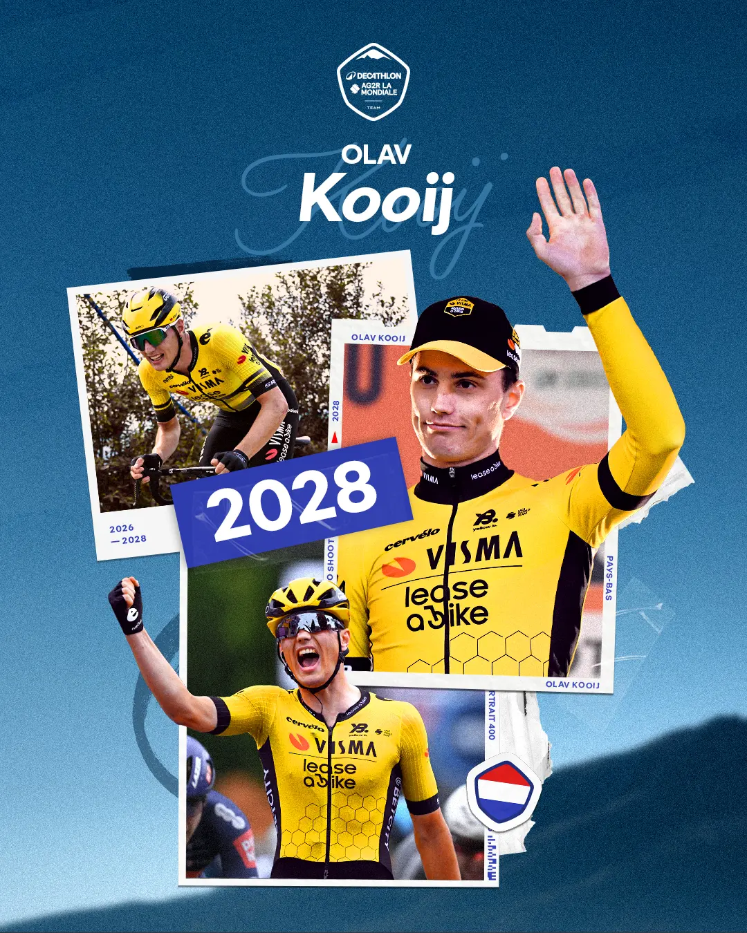 Olav Kooij et quatre nouveaux coureurs pour briller sur le sprint mondial
