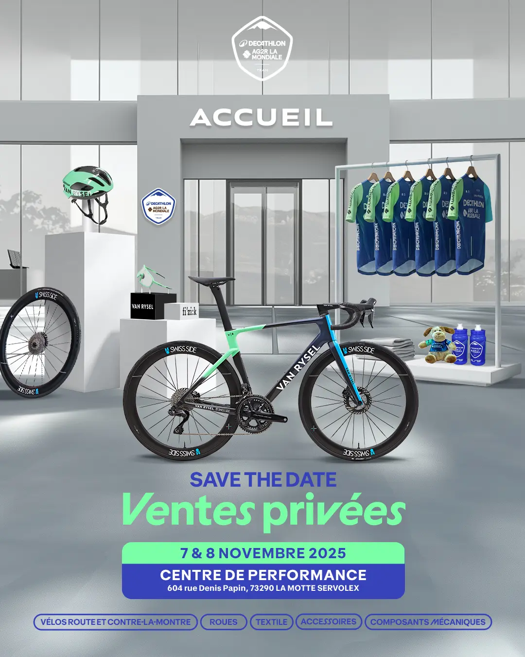 Les ventes privées de l’équipe DECATHLON AG2R LA MONDIALE arrivent !