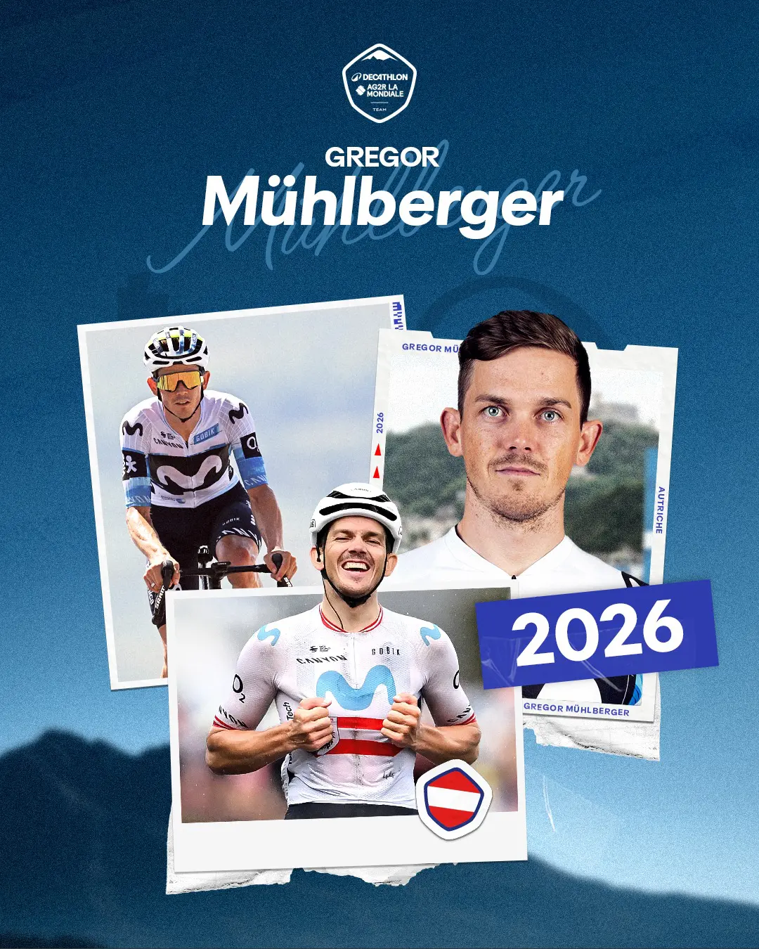 Gregor Mühlberger rejoint DECATHLON CMA CGM en 2026