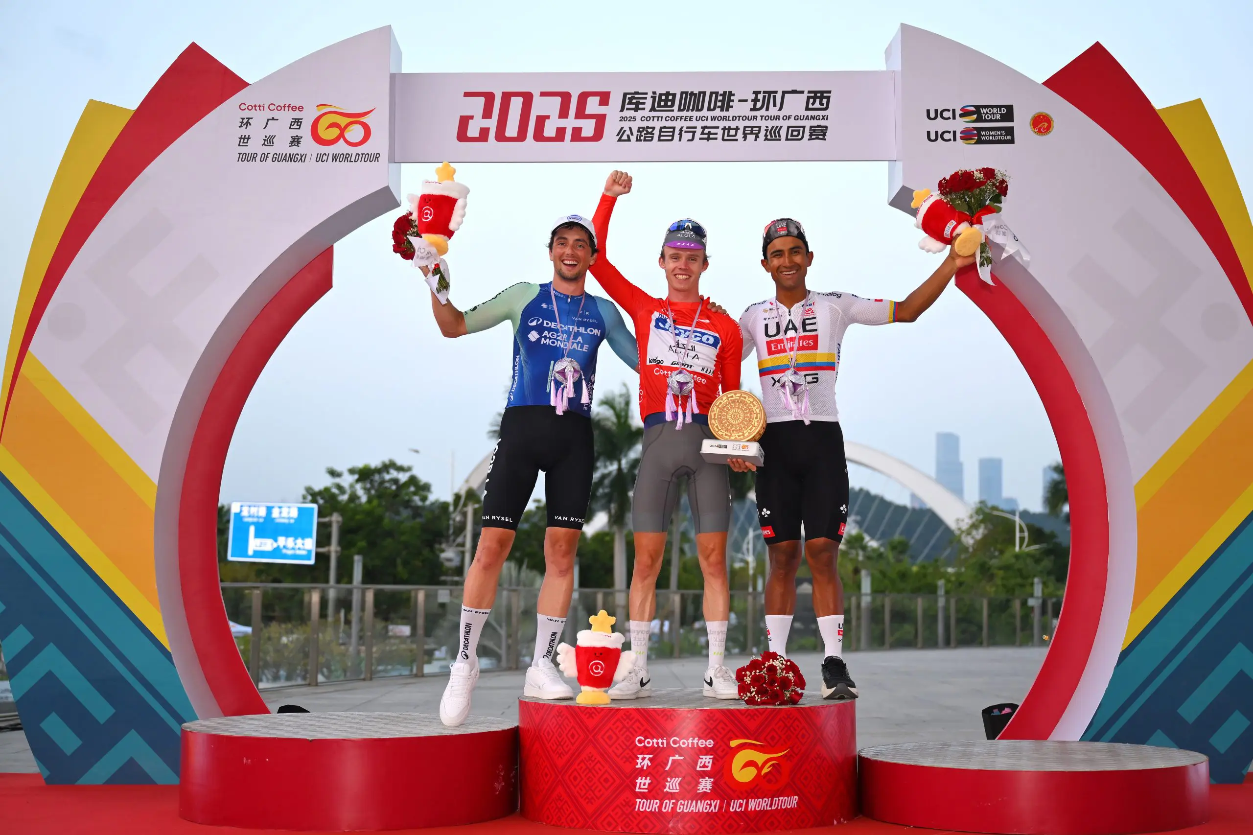 Victor Lafay termine 2ème du classement général du Tour de Guangxi