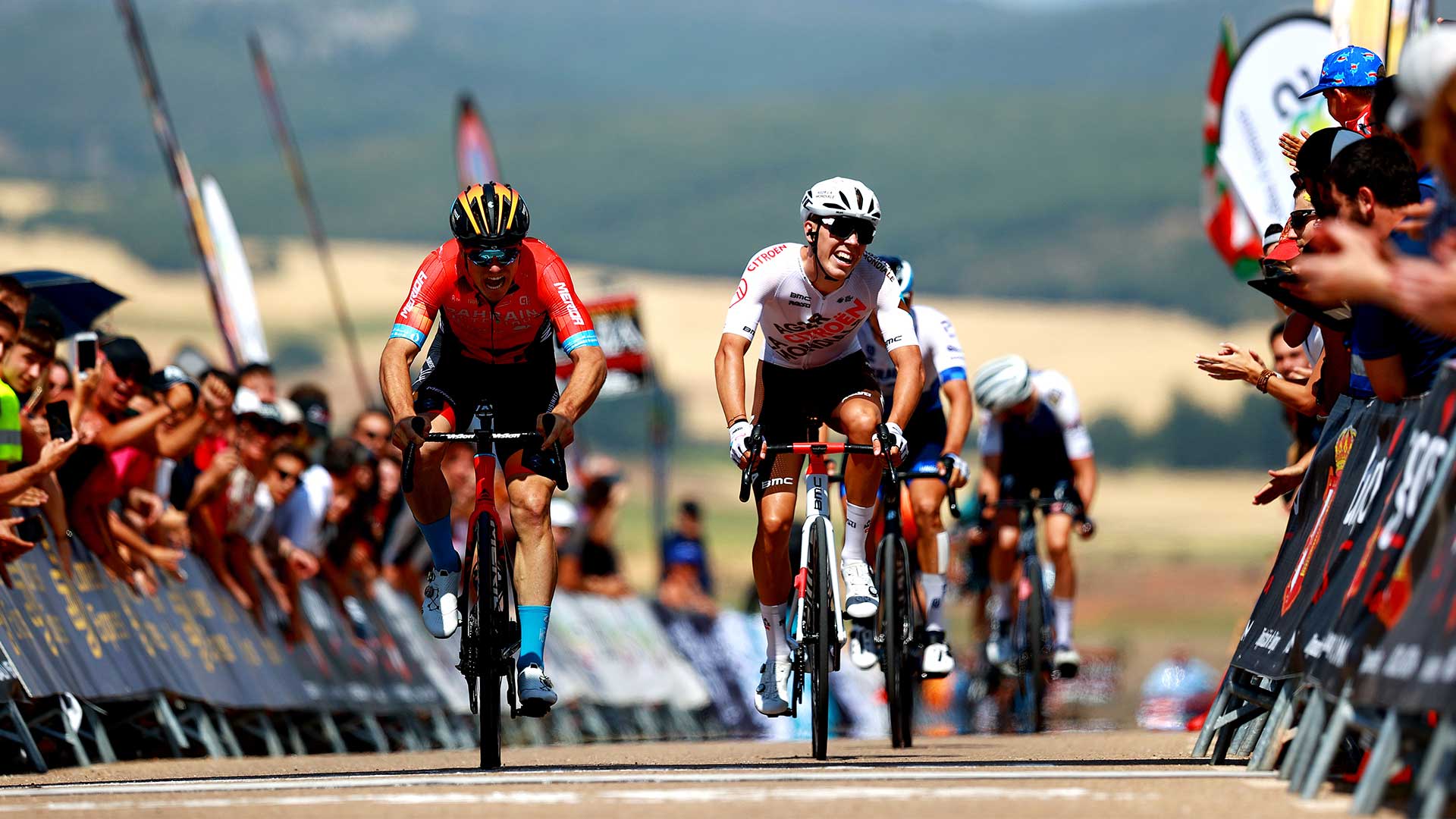Valentin Retailleau deuxième de la 4e étape de la Vuelta a Burgos