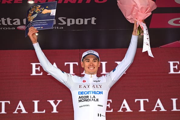 Alex Baudin décroche la quatrième place et le maillot blanc au Giro d’Italia