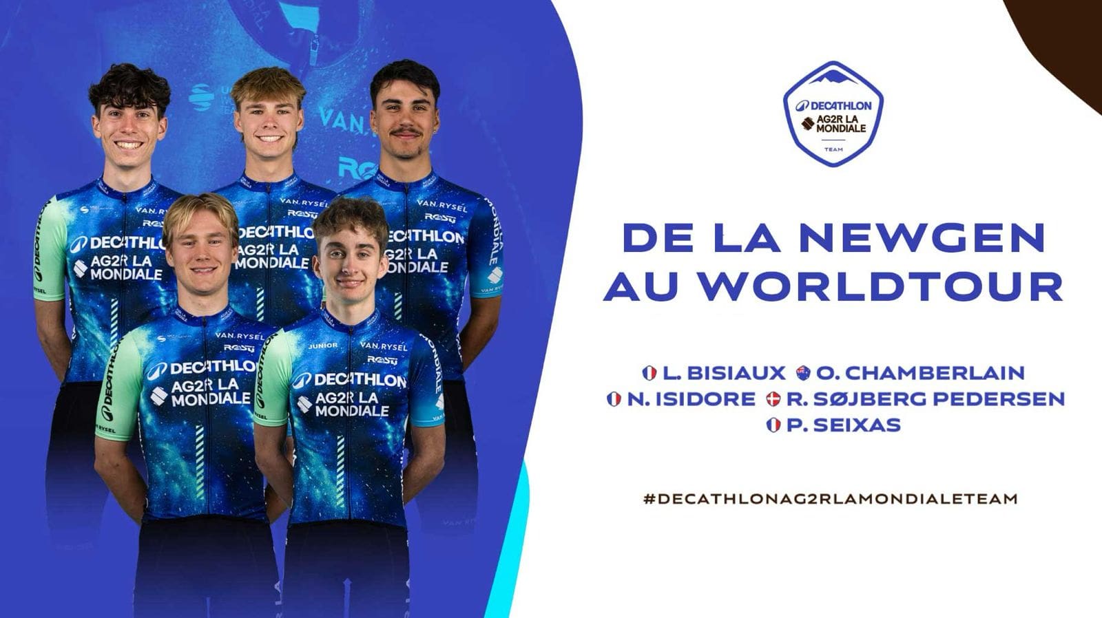 La NewGen DECATHLON AG2R LA MONDIALE à l’assaut du WorldTour