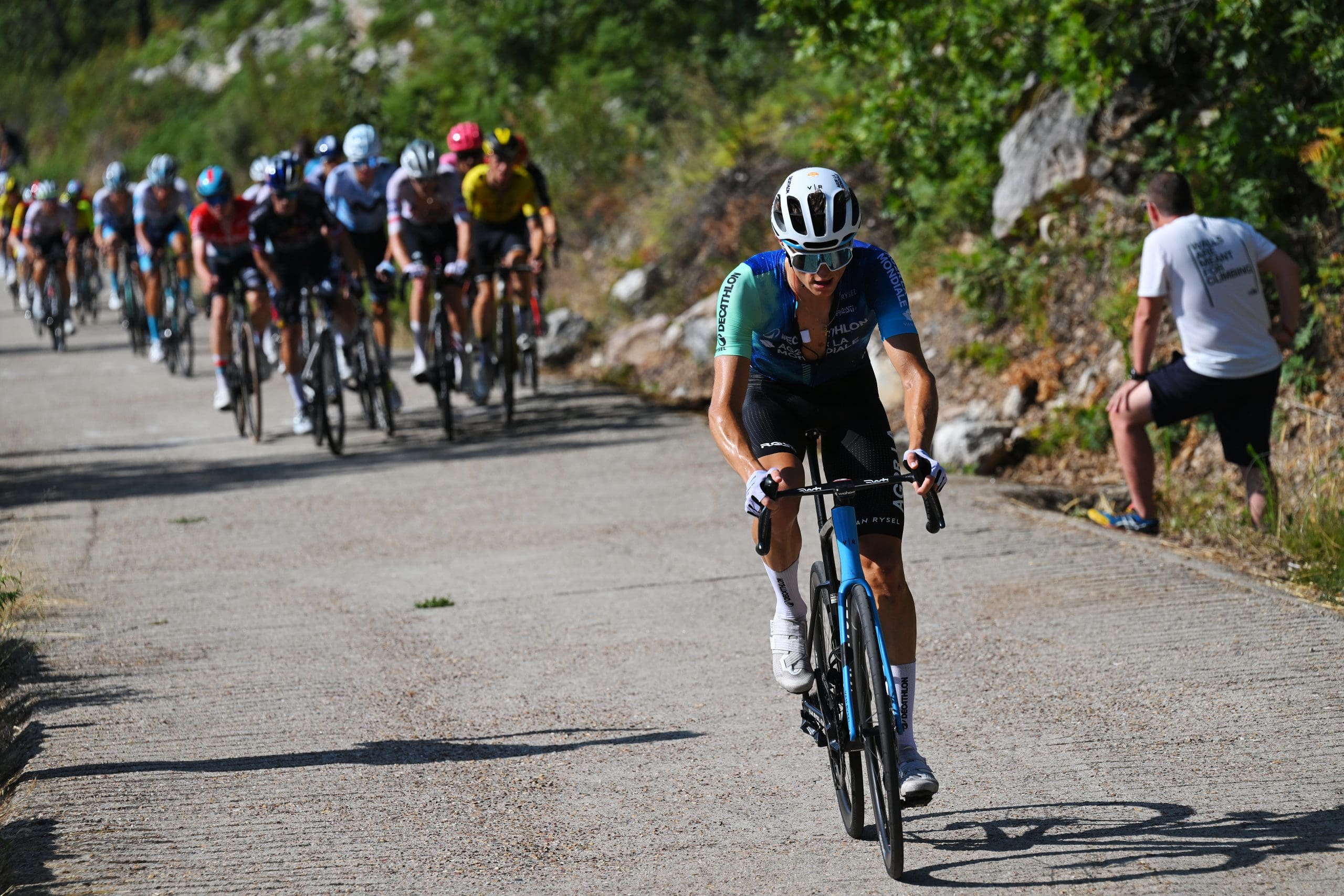 Felix Gall cinquième pour la première arrivée au sommet de la Vuelta