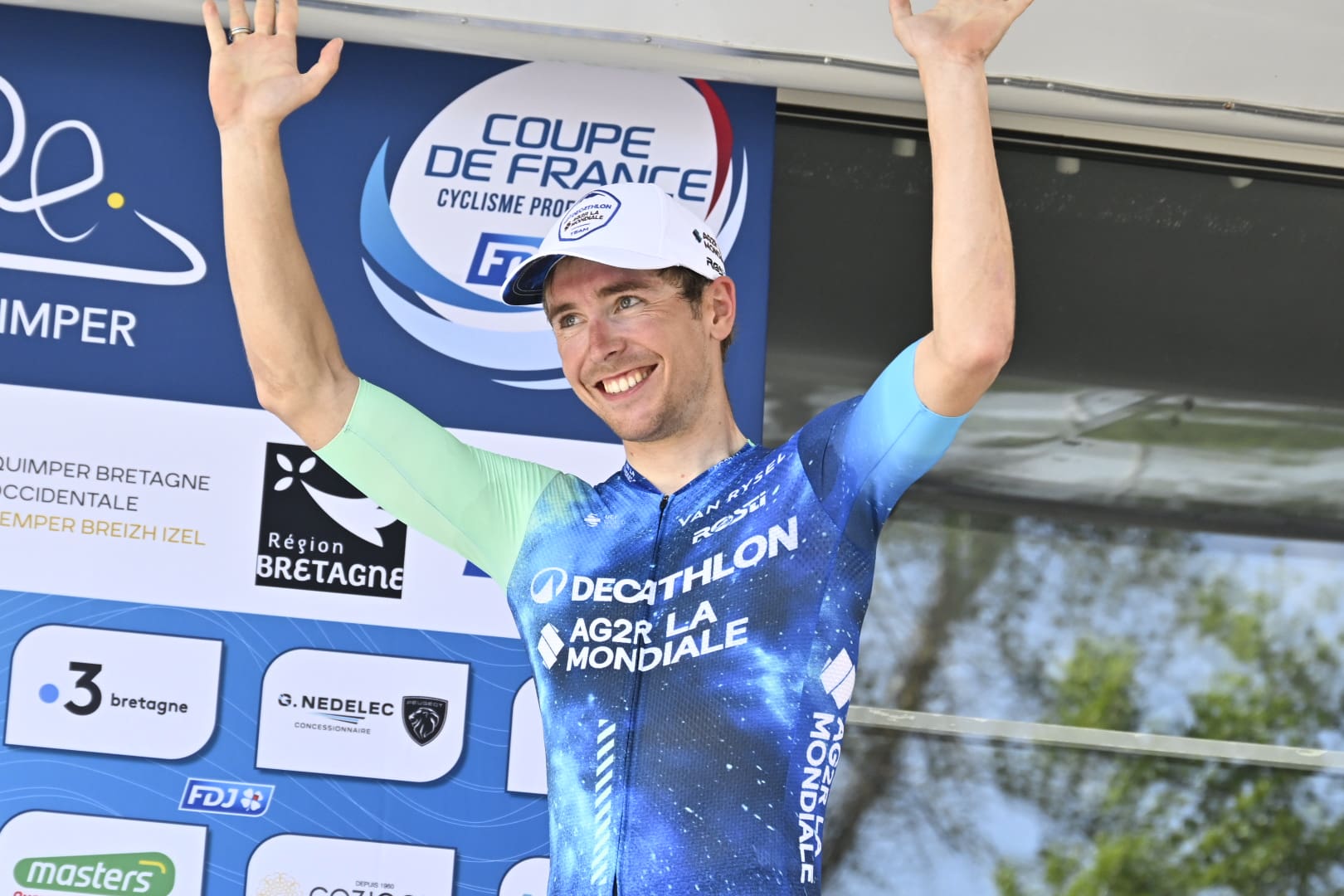 Benoît Cosnefroy vainqueur de la Coupe de France